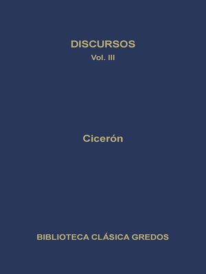 cover image of Discursos III